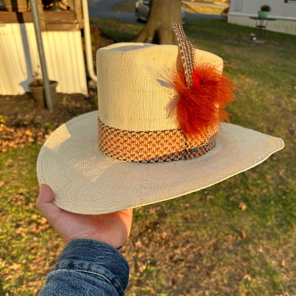 Stetson vintage straw hat
